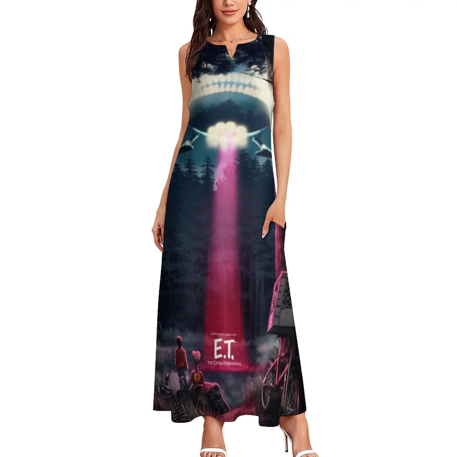 E.T. The Extra Terrestrial (1982) Movie Long Dress prom dress 2025 dresses summer woman 2025 Dress