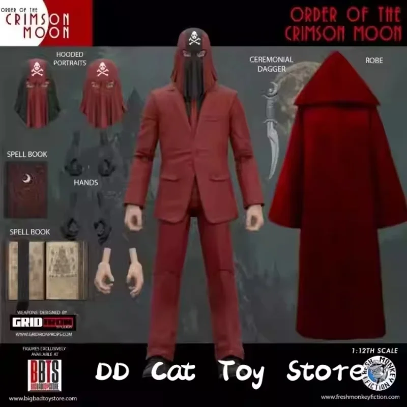 

Новая оригинальная коллекционная фигурка Fresh Monkey 1/12 Eagle Team Crimson Moon Legionnaire, 1 волна, 6 дюймов, масштаб, Рождественский подарок