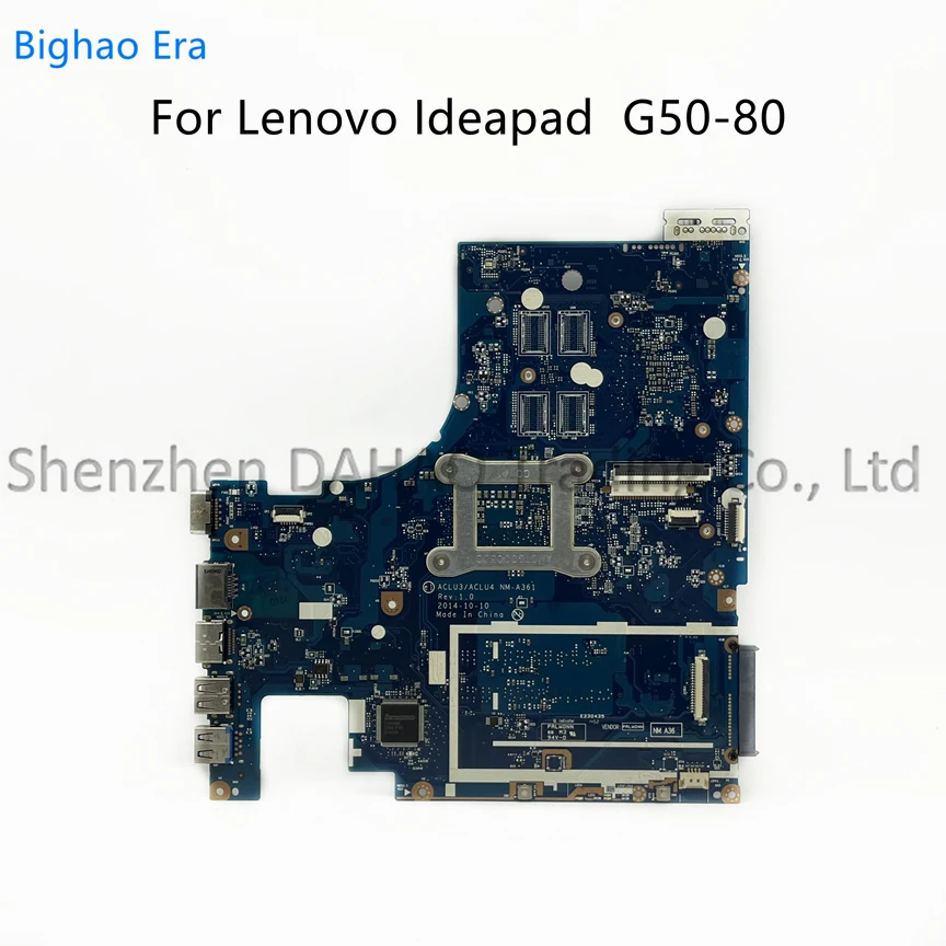 For Lenovo Ideapad G50-80 G50-80M Laptop Motherboard With i3 i5-5200U i7-5500U CPU R5 M330 2GB-GPU ACLU3/ACLU4 NM-A361 100% Test