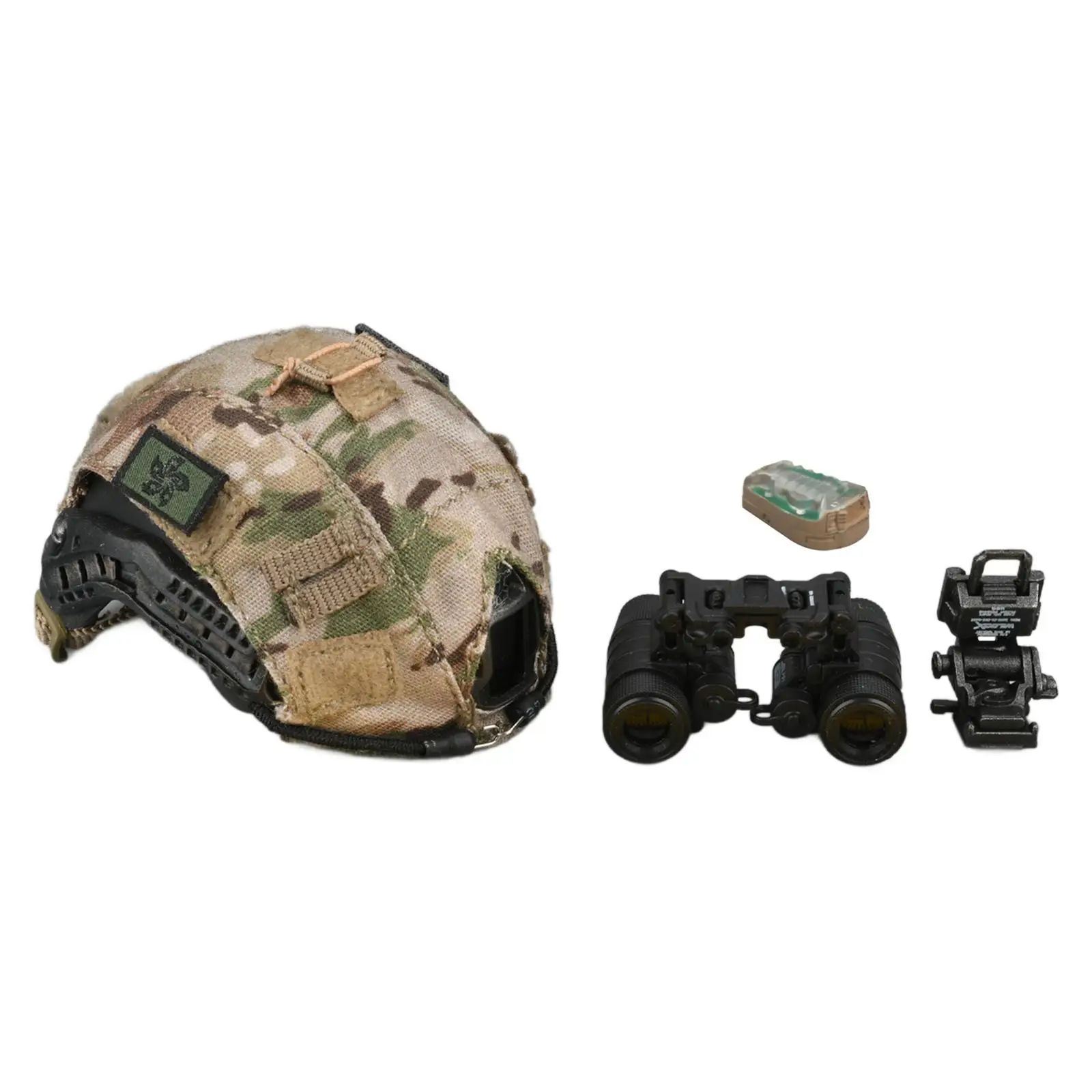 

1/6 Scale Figure Helmet Night Vision Goggles Dolls Accessory Mini Trendy Action Figure Cap for 12'' inch Figures Accessory