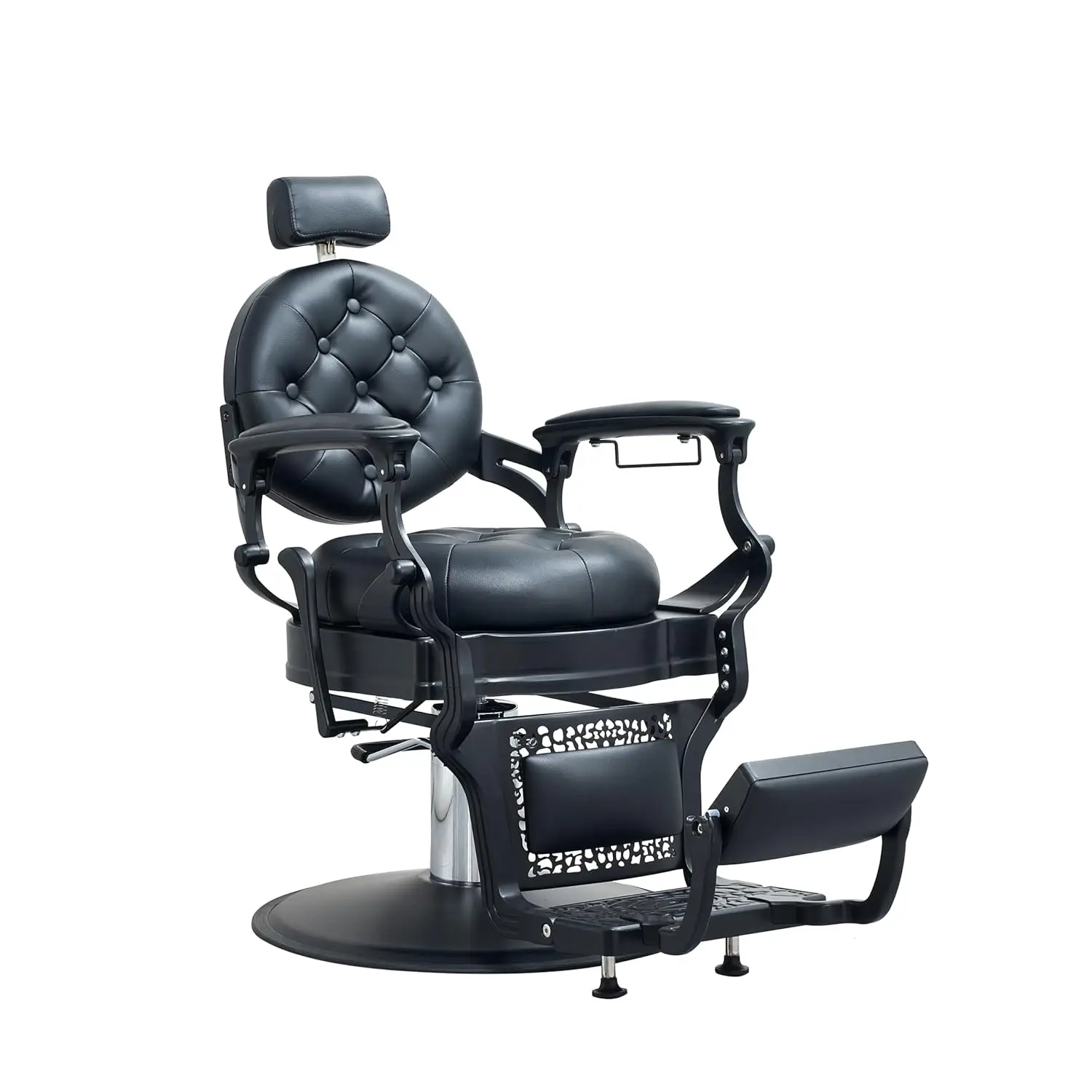 

Vintage Barber Chair Heavy Duty Recline Salon Chair for Hair Beauty Tattoo Home, Customized