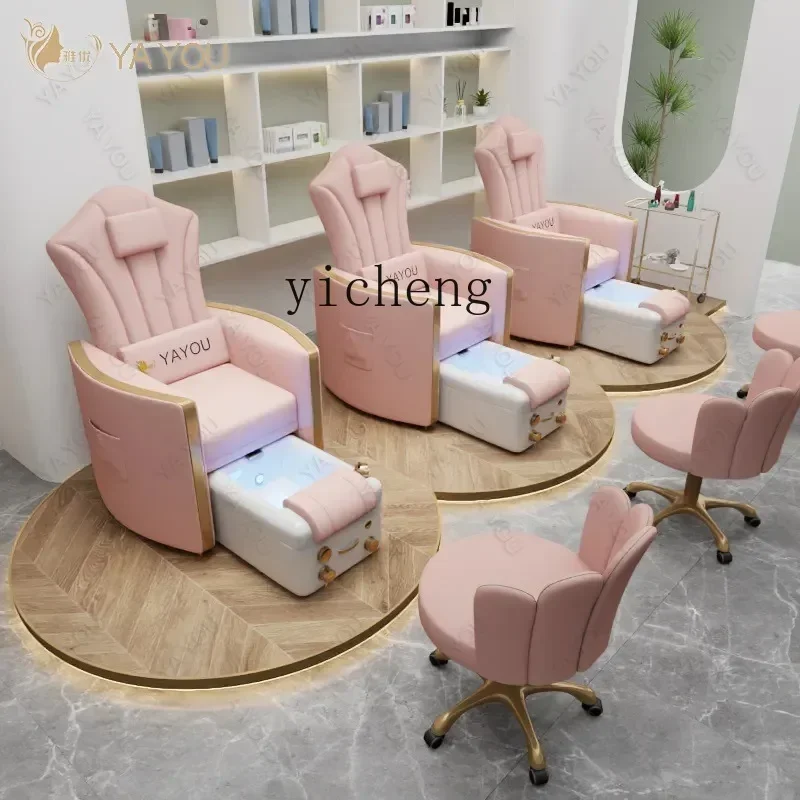 XL European and American Pedicure Foot  Chair Reclining Electric  Nail Beauty Eyelash Beauty Pedicure Chair