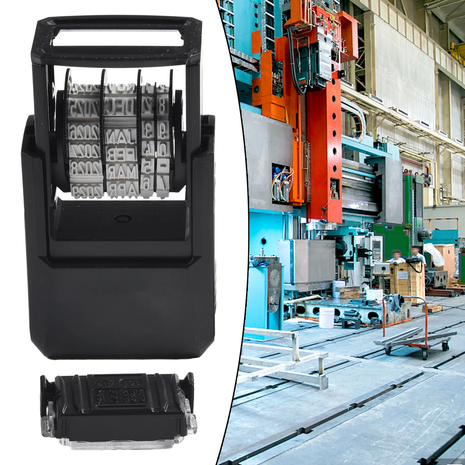 

1PCS For TRODAT 4810 Adjustable Ink Date Stamp Multi-function Back-ink Seal Ink Out Digital Date Seal Adjustable Tool Parts