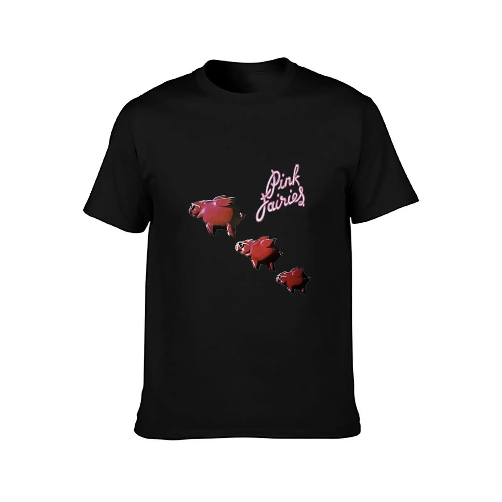 Pink Fairies Kings of Oblivion T-Shirt Casual Soft Cotton Short Sleeve Tee