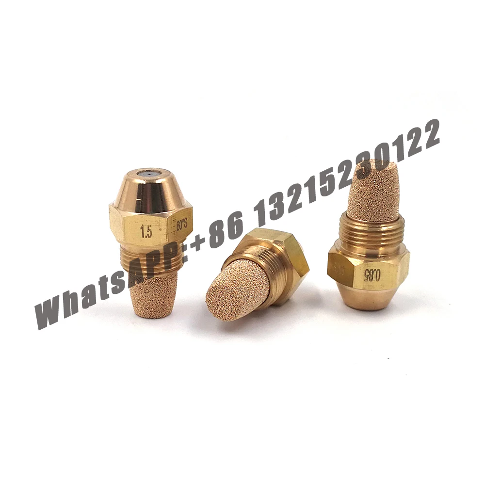 Oil Nozzle,Brass, Diesel, Methanol, Atomization Spray Head, Waste Oil, Fuel Injection, Air Atomized Spray Jet