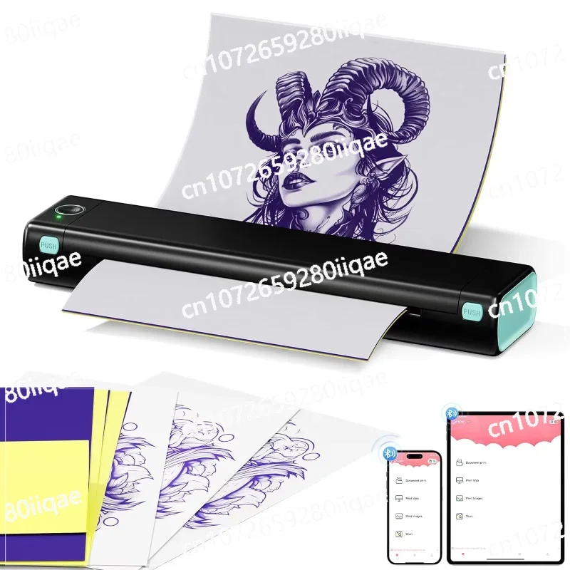 M08F A4 Temporary Tattoo Thermal Template Printer