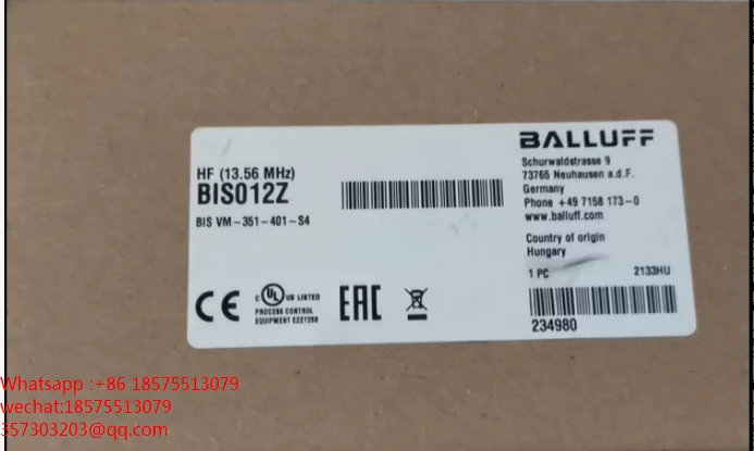 For BALLUFF BIS012Z BIS VM-351-401-S4 High Frequency Read/write Head Antenna BIS012Z