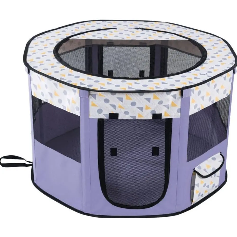 

Compact Cat Maternity Nest with Enclosed Area, Shelves, and Climbing Wall for Kitten Play