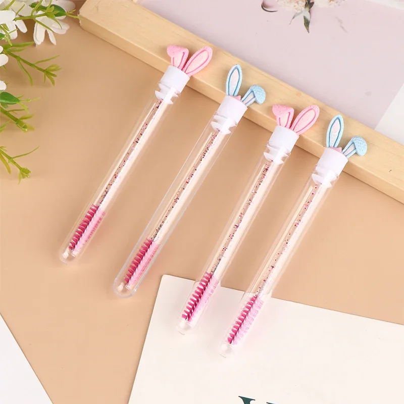 1 قطعة فرش ماكياج قابلة لإعادة الاستخدام أنبوب رمش فرشاة الماسكارا فرشاة أرنب رمش فرشاة أنبوب #2