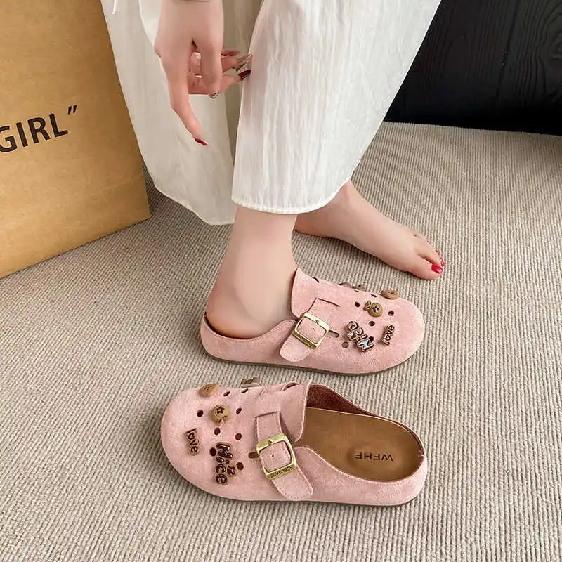 

Женские спортивные упражнения с круглым носком и ремешками, домашние большие тапочки, сандалии, сандалии, кроссовки, фирменное имя, супер предложения