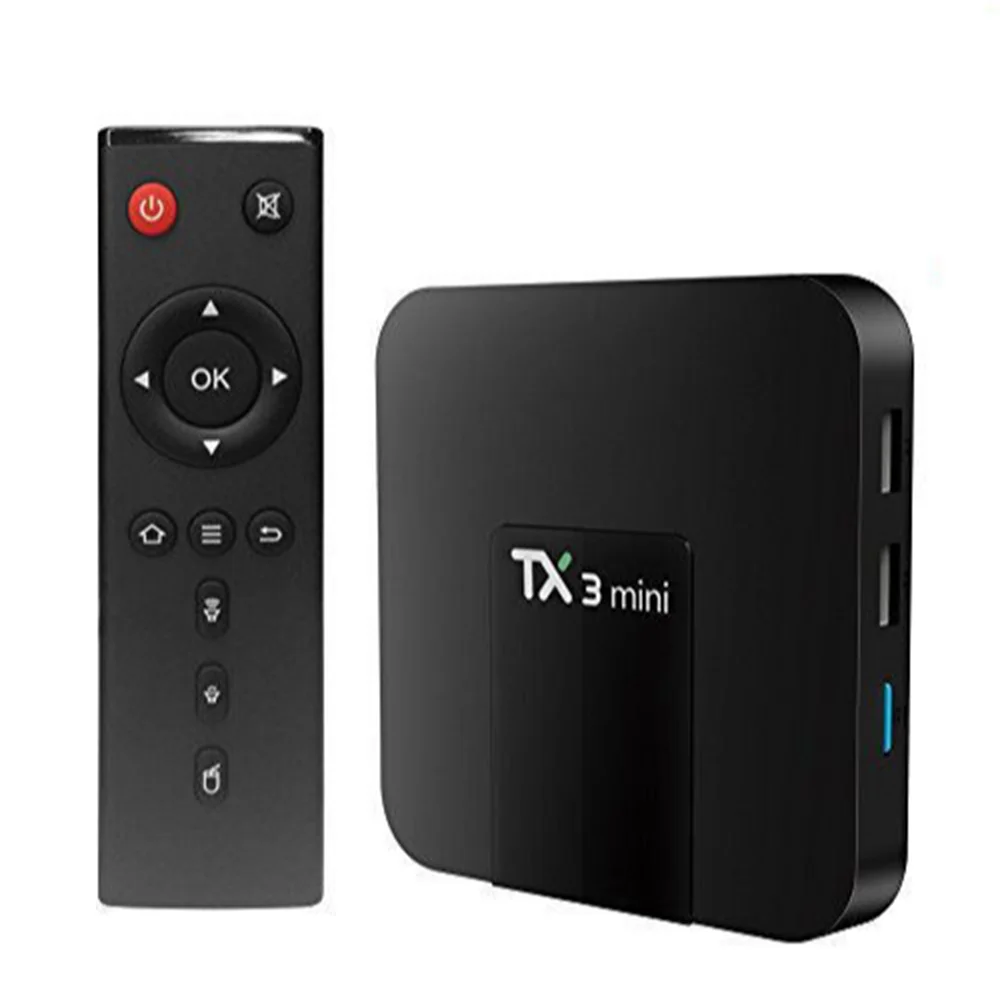 TX3 mini tuner telewizyjny Android 10.0 4K Allwinner H313 czterordzeniowy 2G/16G 5G Dual WIFI BT H.265 VP9 UHD HD inteligentny odtwarzacz