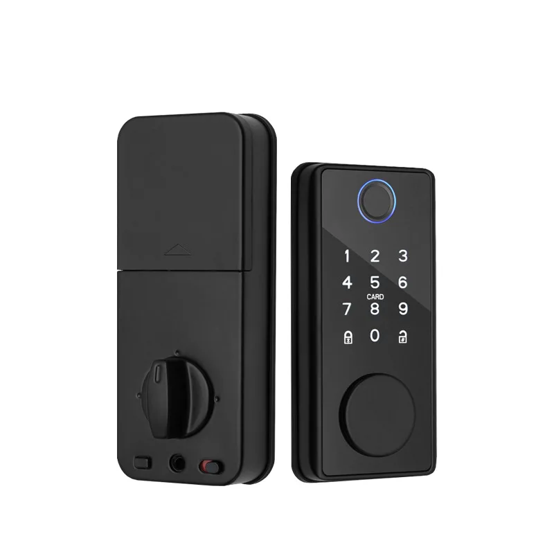 Imagem -03 - Tuya Bluetooth Desbloqueio Móvel de Impressão Digital Fechadura da Porta Inteligente Senha Magnética Entrada Keyless Temporária Bloqueio Elétrico Suporte Gateway