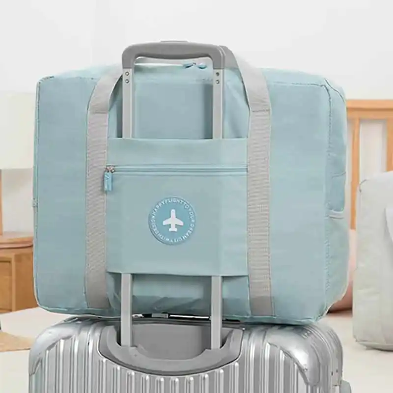 Waterproof Travel Bag Luggage Organizer Handheld Packing Bag Stroller Bag Durable Polyester Inner Material Unisex Leisure Use