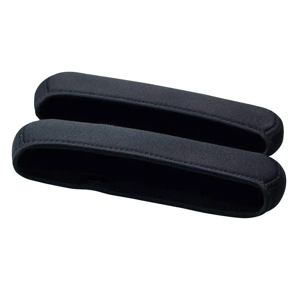 Neoprene Chair Arm Rest Covers – 1 Pair Pressure-Relief Armrest Pads for Office Chairs, Black