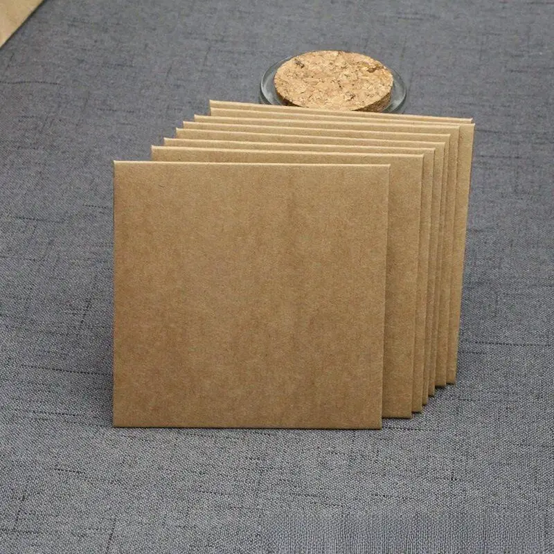Thickened Kraft Paper Bags Secure Card Packaging Eco Friendly Envelope for Event Invitations and Paper Storage