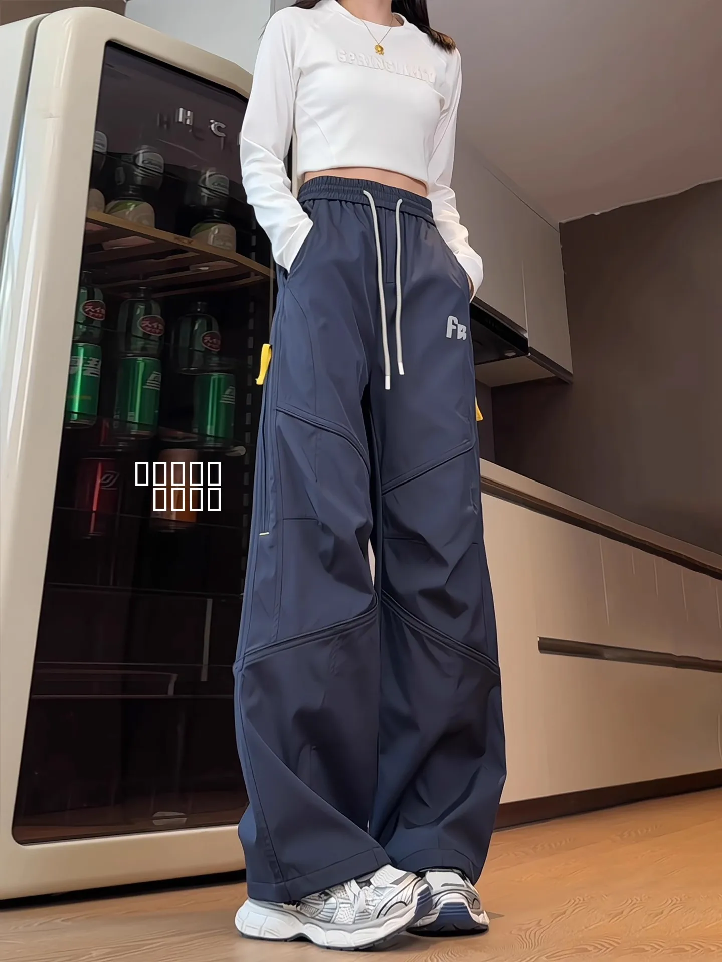 

Thiened Fce Outdoor Workwear Trousers Men's Autumn Winter Waterproof Windproof Warm Hiking Pants Straight Leg Casual Tro...