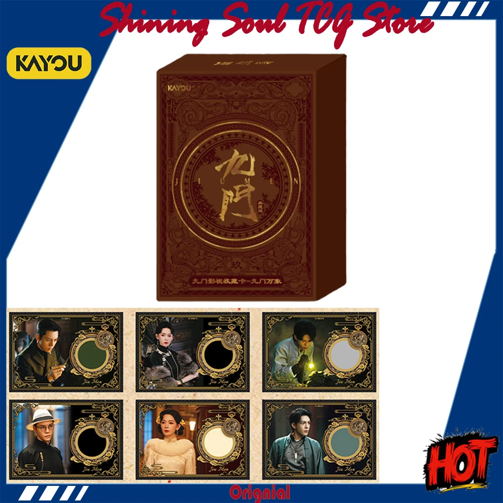 KAYOU Jiumen Film & Television Collectible Cards Jiumen Visions Collector's Edition Fabric Relic Card Blossoms Autograph Cards