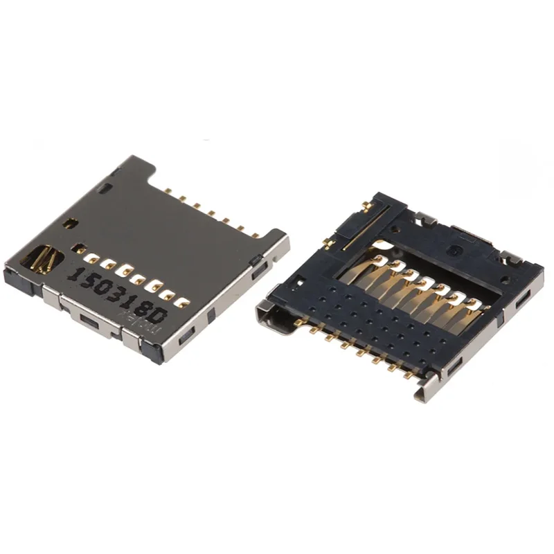 104031-0811 Memory Card Connectors MICRO SD PUSH-PULL SMT 1.42MM HEIGHT