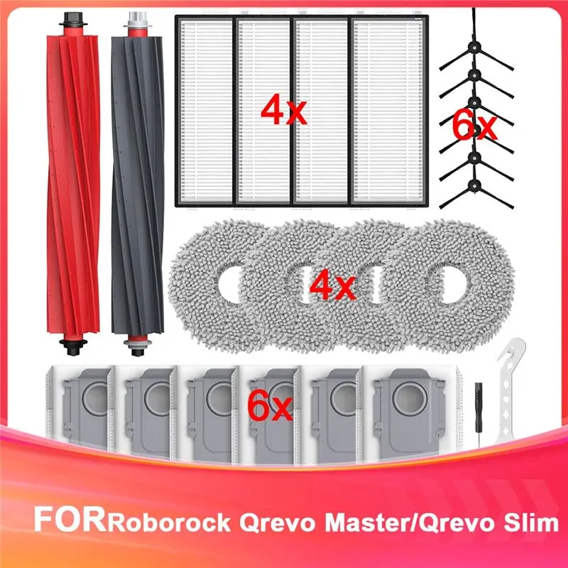 accessori-at59-per-aspirapolvere-roborock-qrevo-master-qrevo-slim-rbot-spazzola-a-rullo-filtri-hepa-sacchetti-per-la-polvere-salviette