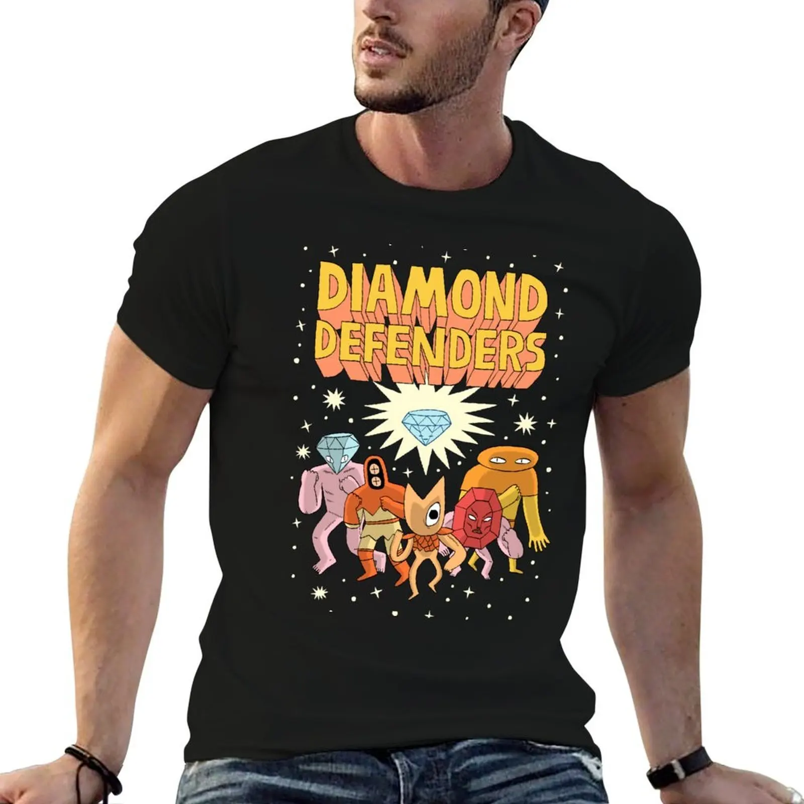 

DIAMOND DEFENDERS T-Shirt t shirt man luxury cotton t shirt man T-Shirt
