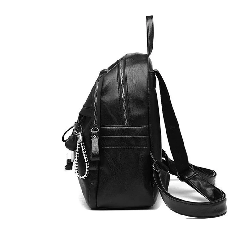 Pu Leder Frauen Damen Rucksack Mode Lässig Große-Kapazität Reisetasche Student Rucksack Koreanische Rucksack Für Frauen