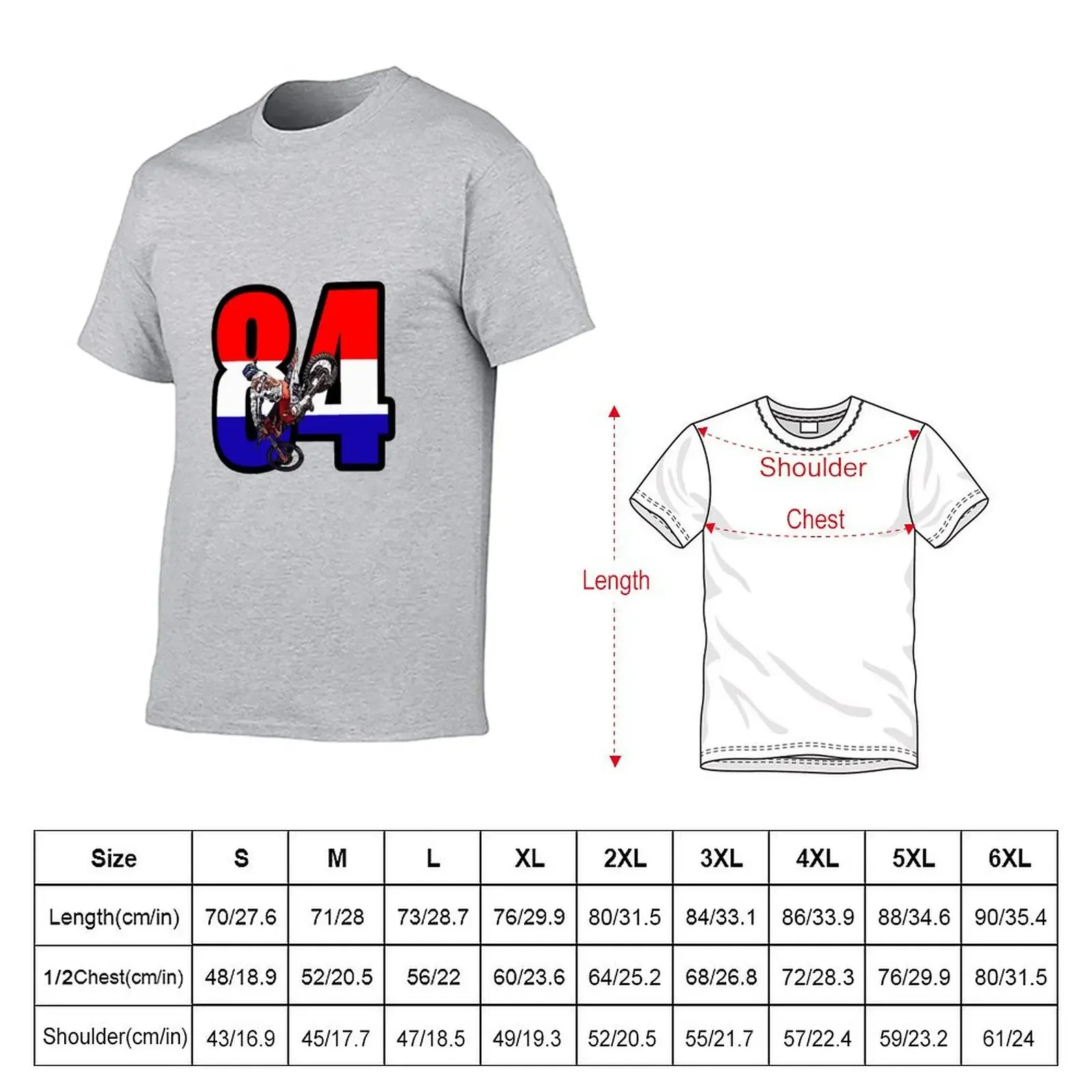 Jeffrey Herlings T-shirt anime tops cute clothes men t shirt