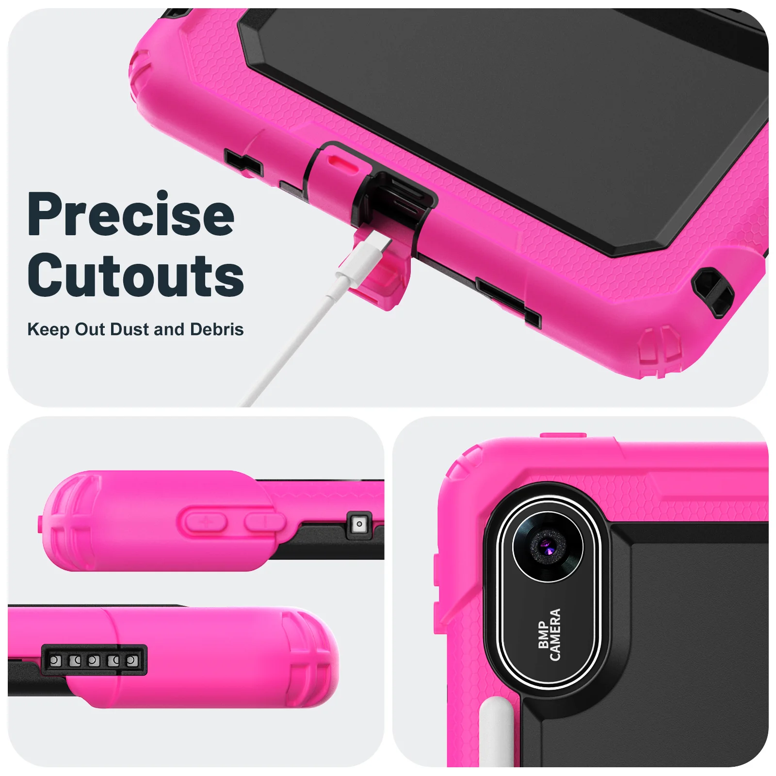 Kids Armor Case For Xiaomi Redmi Pad 2 2025 11 inch Pad2 Model 25040RP0AG Heavy Duty Kickstand Rugged Cover Shockproof Capa #R 5