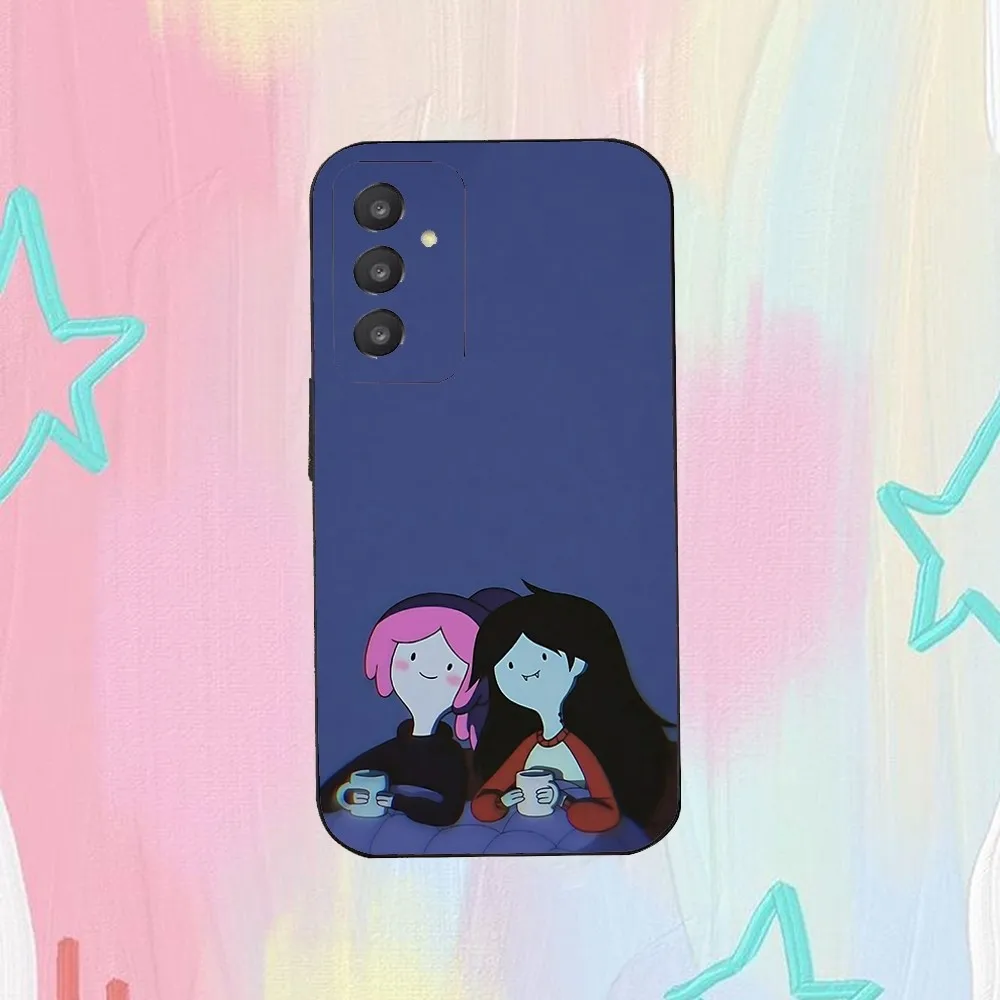 A-Adventure Time M-Marceline Phone Case For Samsung Galaxy A52 A12 A51 S21 Edge S22ULTRA S23 S20LITE Plus Ultra Black Cover