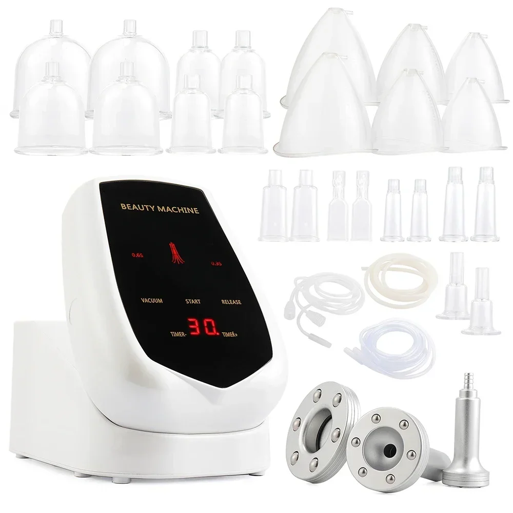 

Portable Vacuum Butt Lifting Machine Cupping Therapy Machine Breast Enlargement Buttocks With 27 Suction Cups