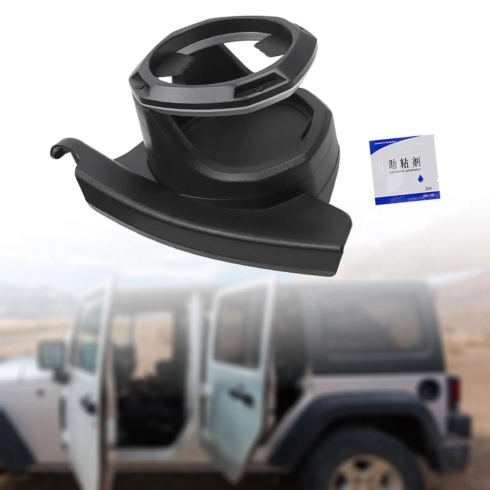 

Car Window Drink Holder Left Side for Jeep Wrangler JL 2018-2024