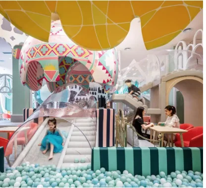 

Naughty Fort Parent-Child Restaurant Theme Simulation Kitchen Supermarket Simulation Playing House Amusement Equipment