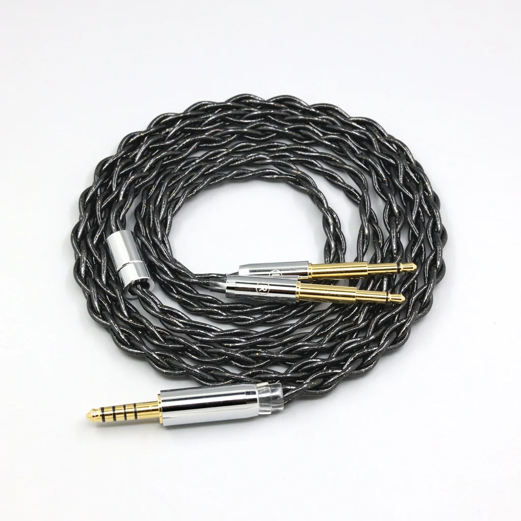 99% الفضة النقية البلاديوم الجرافين العائمة الذهب سماعة كابل ل Meze 99 الكلاسيكية NEO NOIR سماعة سماعة 8334