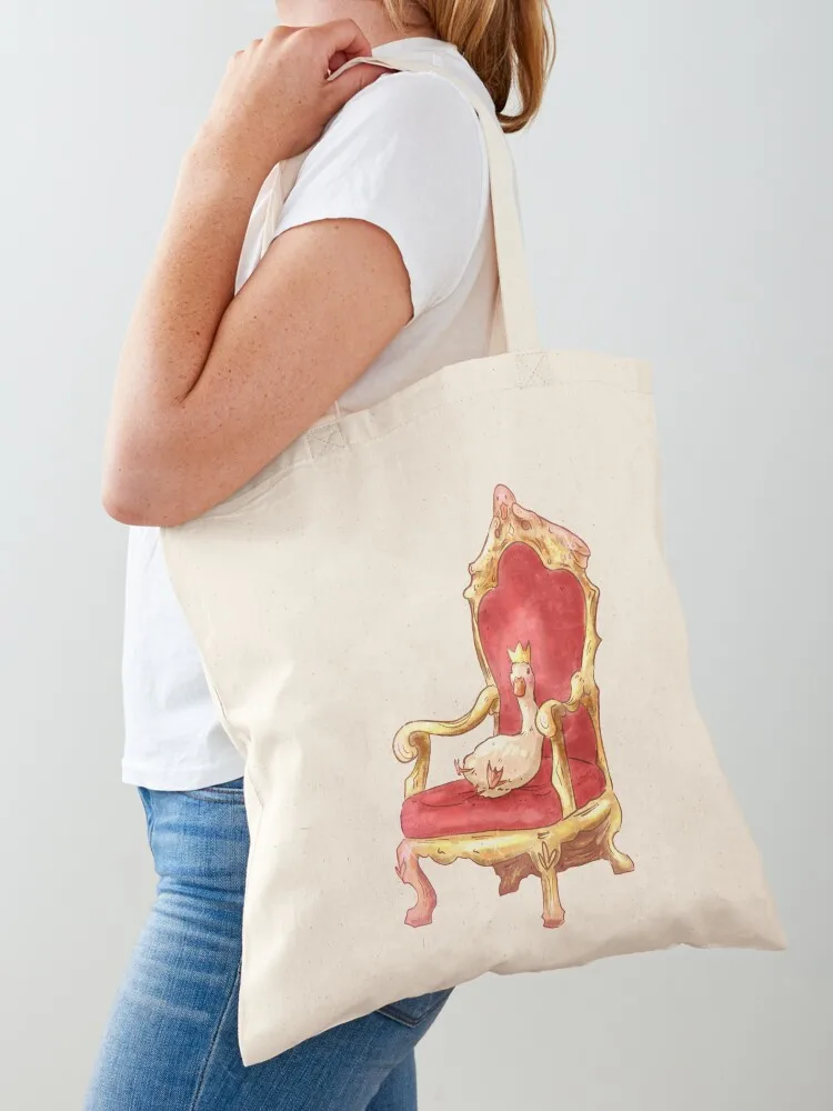 

His Majesty the Duck Tote Bag the tote bag cute tote bag bags woman 2025 Handbags