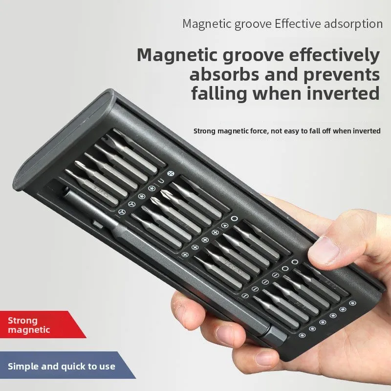 مجموعة مفكات براغي دقيقة 24 في 1 الأكثر مبيعًا مجموعة أدوات متعددة الوظائف لإصلاح وتفكيك الهواتف الذكية