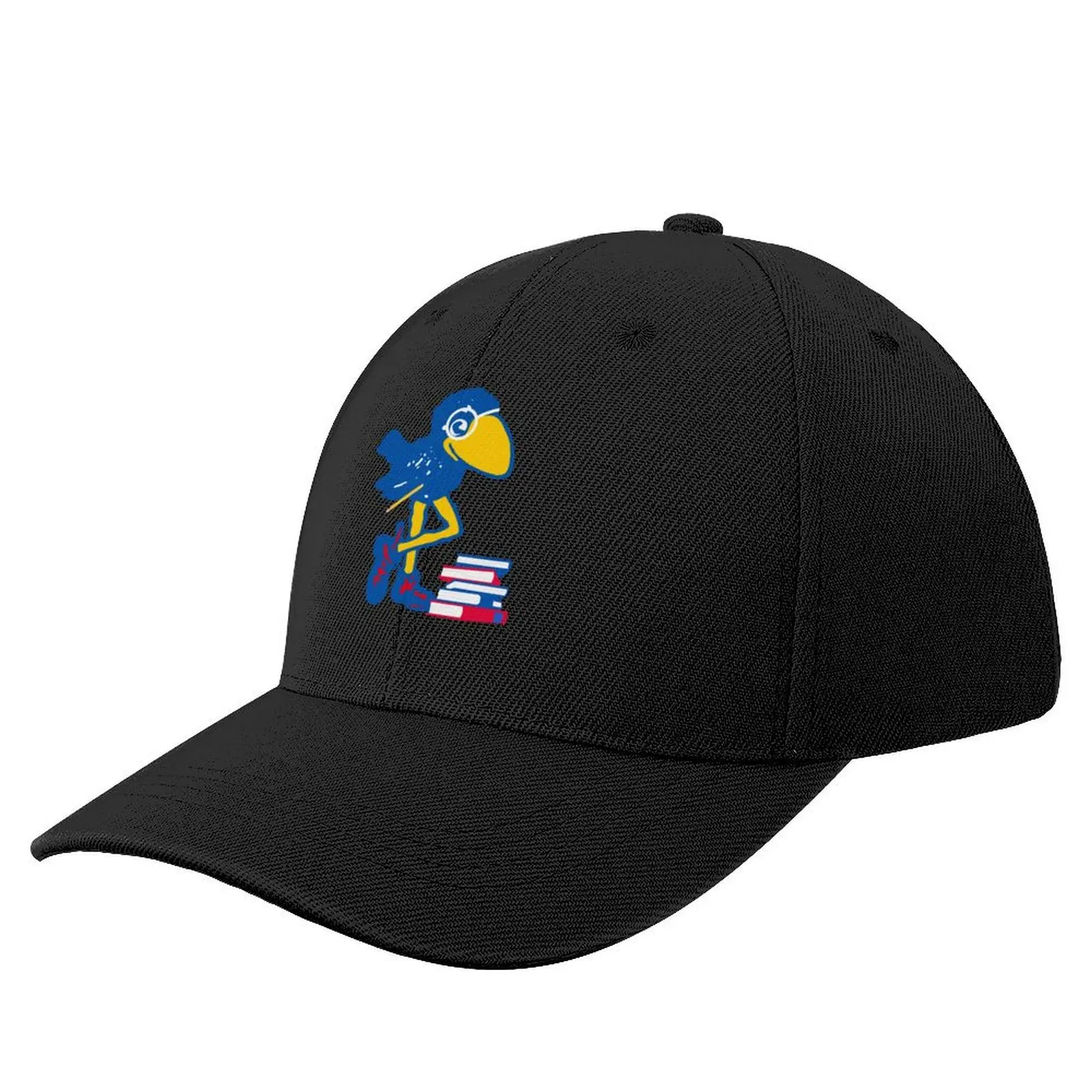 

KU Jayhawk Nerd 1912 Jayhawk (2022 Design) Baseball Cap |-F-| Golf Hat Man Bobble Hat Boy Women's