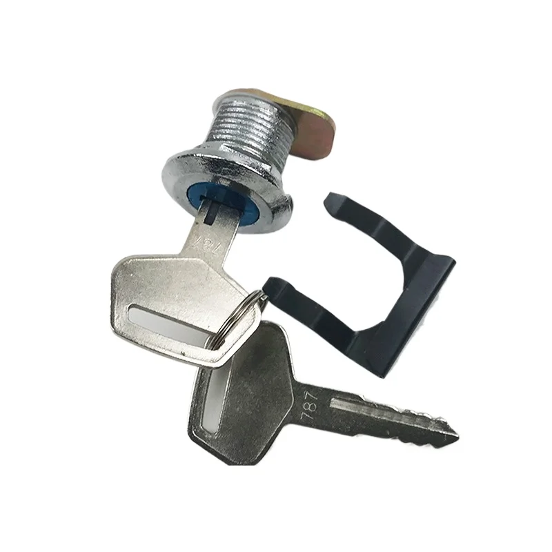 

Excavator Side Door Toolbox Lock Core with Key For Komatsu PC200 210 220 240 360-6-7-8