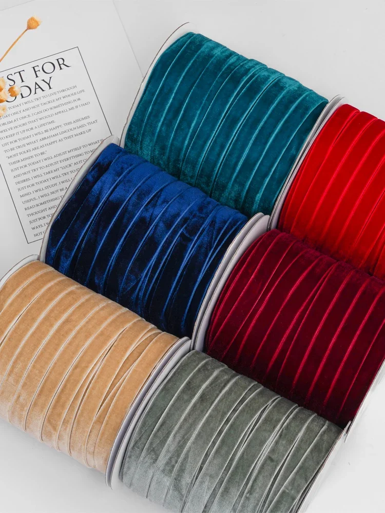 50Yards Velvet Ribbon 3/8\