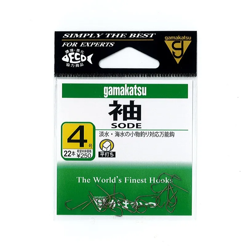 Gamakatsu Farpado Crucian Carpa Manga Gancho, Materiais Japoneses, Produto Importado, Água Fresca, Farpado, 12014, Original