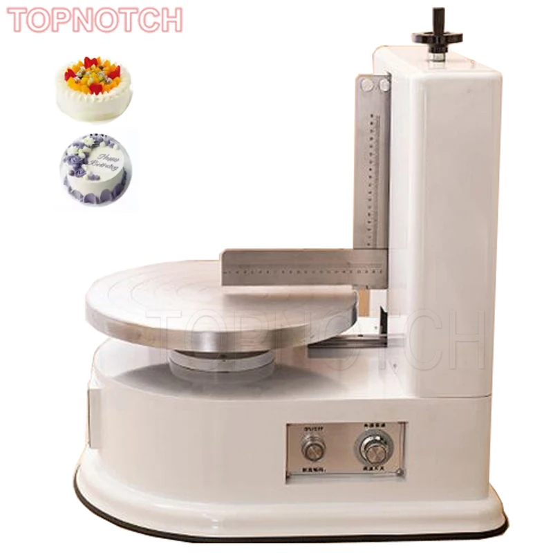 Desktop Cake Cream Icing Spreading Coating Machine Birthday Cake Smoothing Decorating Spreader Machine