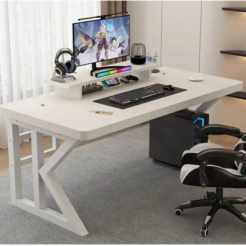 Shaped L Gaming Desk Table Pliable Laptop Table in Bed Office Desks for Computers Set Up Monitor Stand Furniture Study Tables