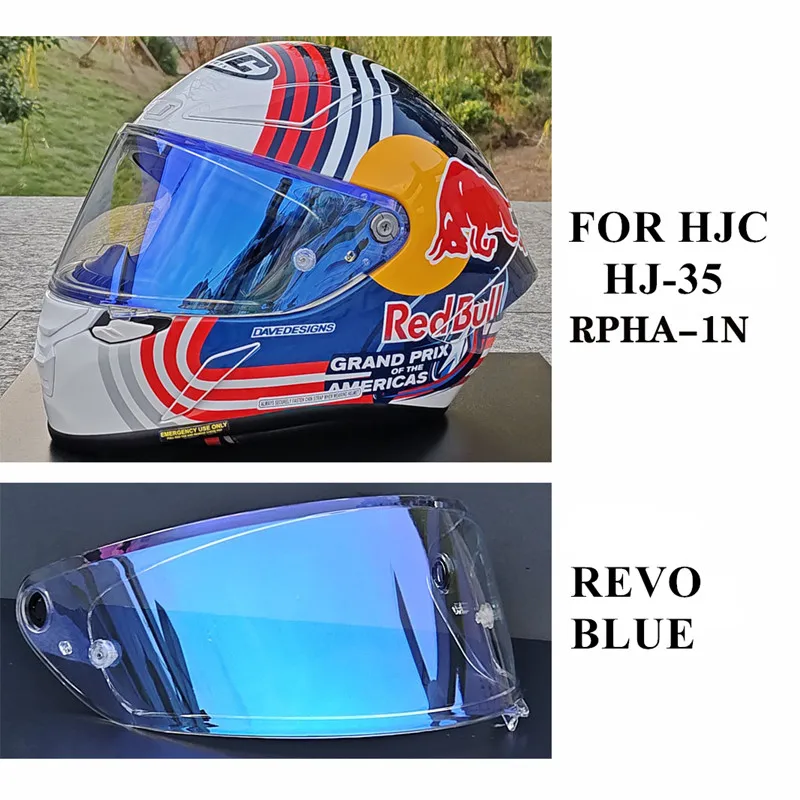 HJ-35 Motorcycle Helmet Visor For HJC RPHA 1N HJ35 Casco Moto Windshield Helmets Accessories Replacement Lens Extra Glasses