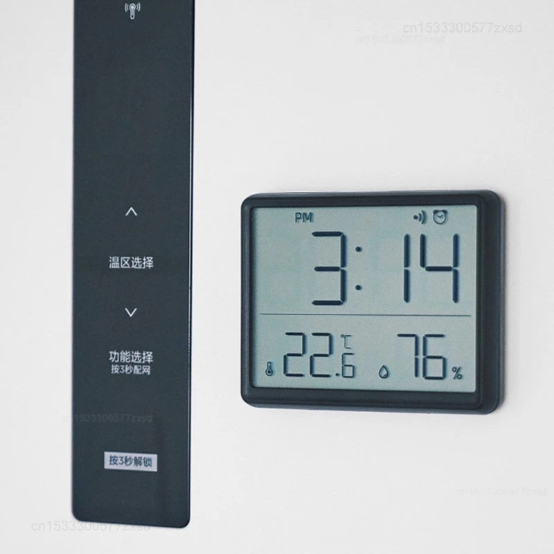 Xiaomi New Multifunction Thermometer Hygrometer Automatic Electronic Temperature Sensor Monitor Clock Household Suspension Type