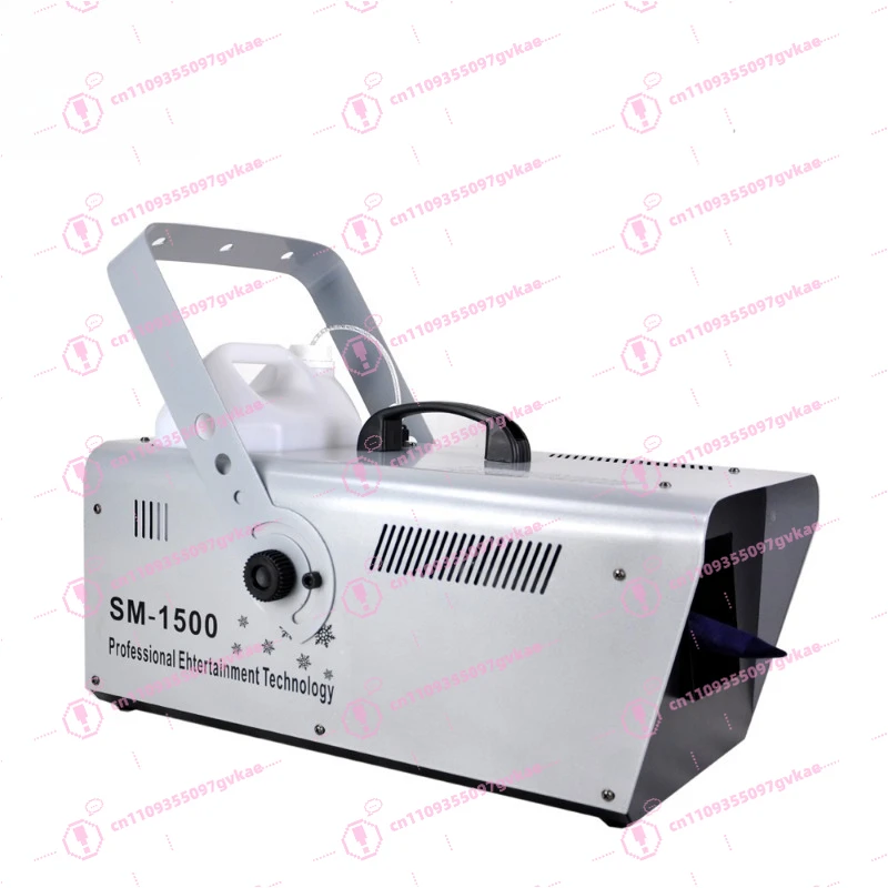 1500W Stage Snowflake Machine Remote Control Injection Adjustable Size Wedding Performance Stage Special Effects Equipment