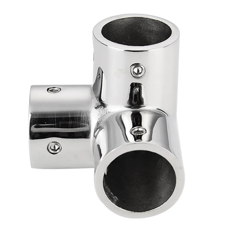 

Трубка для лодки из нержавеющей стали, 3-ходовой разъем для океанской яхты, док-станция, уличный тент, крепеж для трубки, прочный, простой в установке