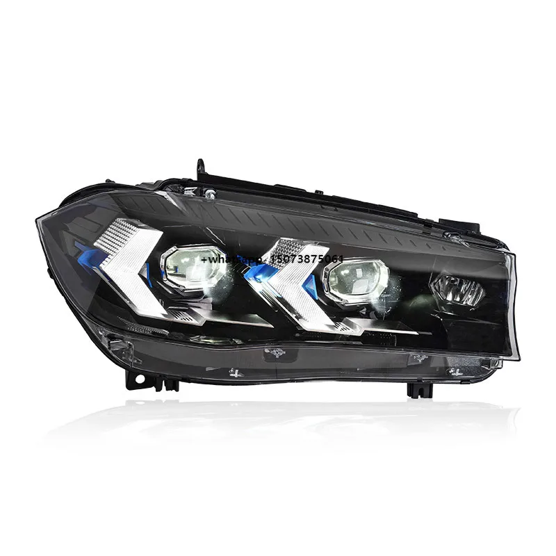 

Headlight Assembly for X5 F15 2014-2018 LED DRL Projector Lens Sequential Turn Signal