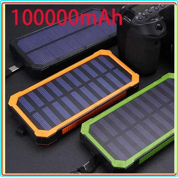 

Ultra dünne f5 Solar mobile Strom versorgung, Outdoor drei Proof Universal 100000 Milliampere Land Rover Power Bank mah