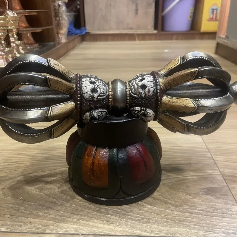 

Vajra pestle, ornament, national retro, craftsmanship with base