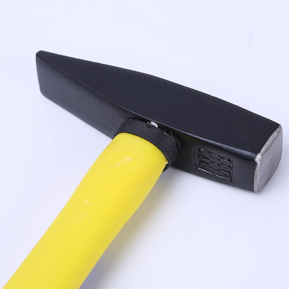 

TPR Handle Hammer Mechanic Tools Craft Woodworking Fitter Rivet Duck Plastic 45 Steel Carbon Impact Wear Long Service