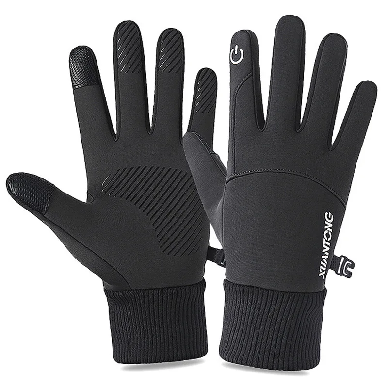 Guantes de pantalla táctil para hombre y mujer, manoplas tácticas impermeables para senderismo, esquí, ciclismo al aire libre, a prueba de viento,