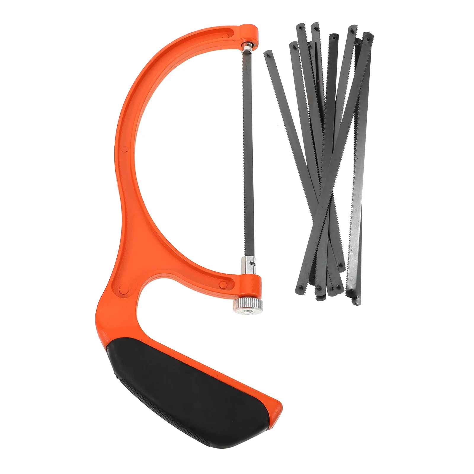 1 Set Portable Mini U-Shaped Hacksaw For Wood Cutting Ergonomic Handle Diy Bow Tool Lightweight Compact Design Small Size Diy